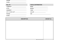 Car Sales Invoice Template UK