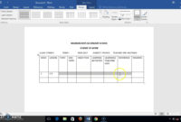 Blank Scheme Of Work Template: A Comprehensive Guide To Curriculum Planning