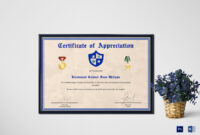 Army Certificate Of Appreciation Template: A Formal Guide