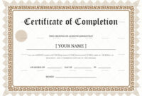 Qualification Certificate Template: A Formal Document For Academic Achievement