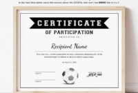 Football Achievement Certificate Template