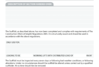 Handover Certificate Template For Project Completion